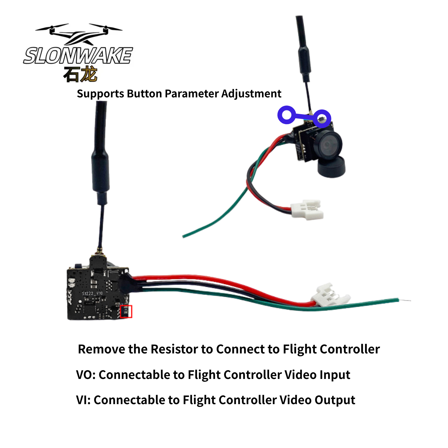 SLONWAKE 5.8G Analog Video Tra - Drone Racing Transmitter ulasan dan harga