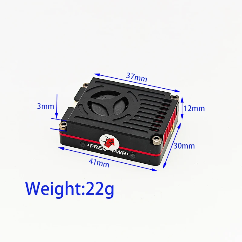 3.3G 3W FPV VTX 16CH 3000mw FP - Drone Racing Transmitter ulasan dan harga
