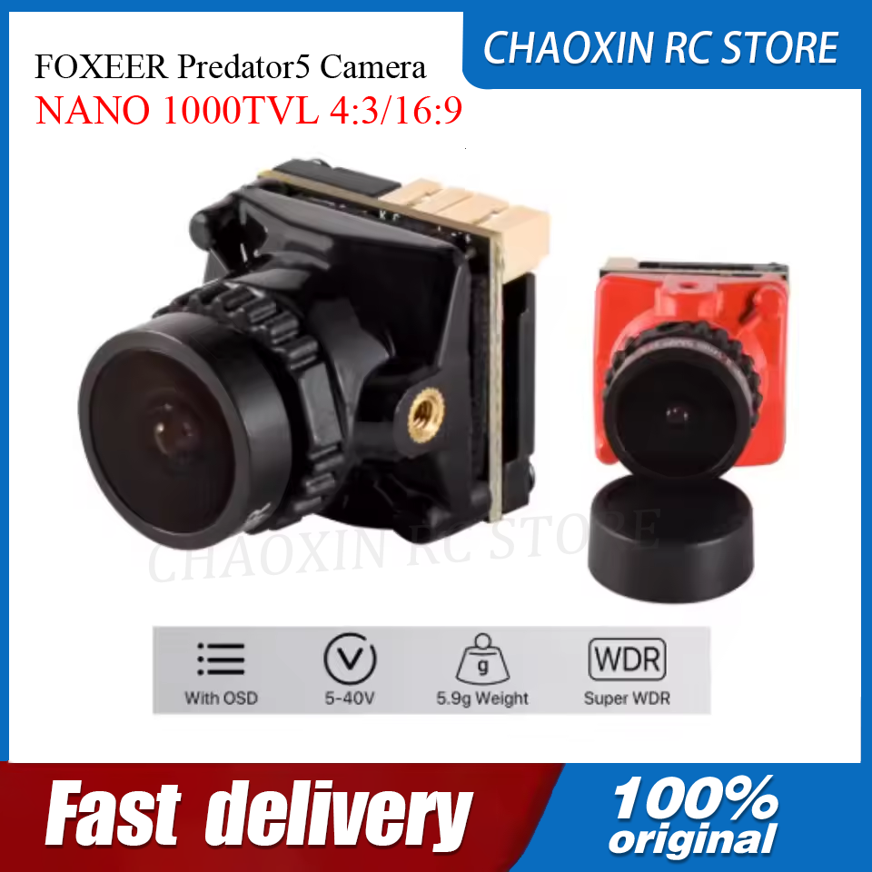 FOXEER Predator5 Camera NANO 1 - Drone Racing Battery ulasan dan harga