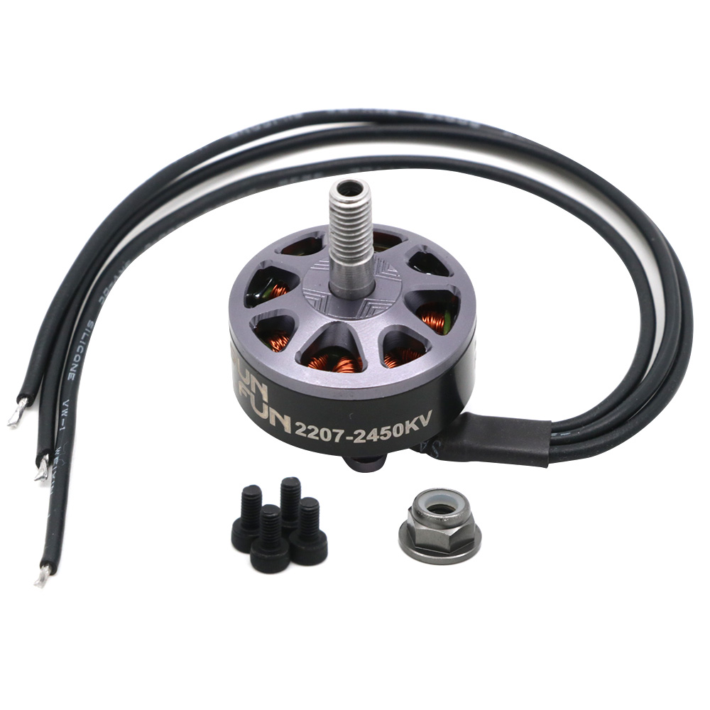 1/4pcs Set Sun Fun 2207 Brushl - Drone Racing Motor ulasan dan harga