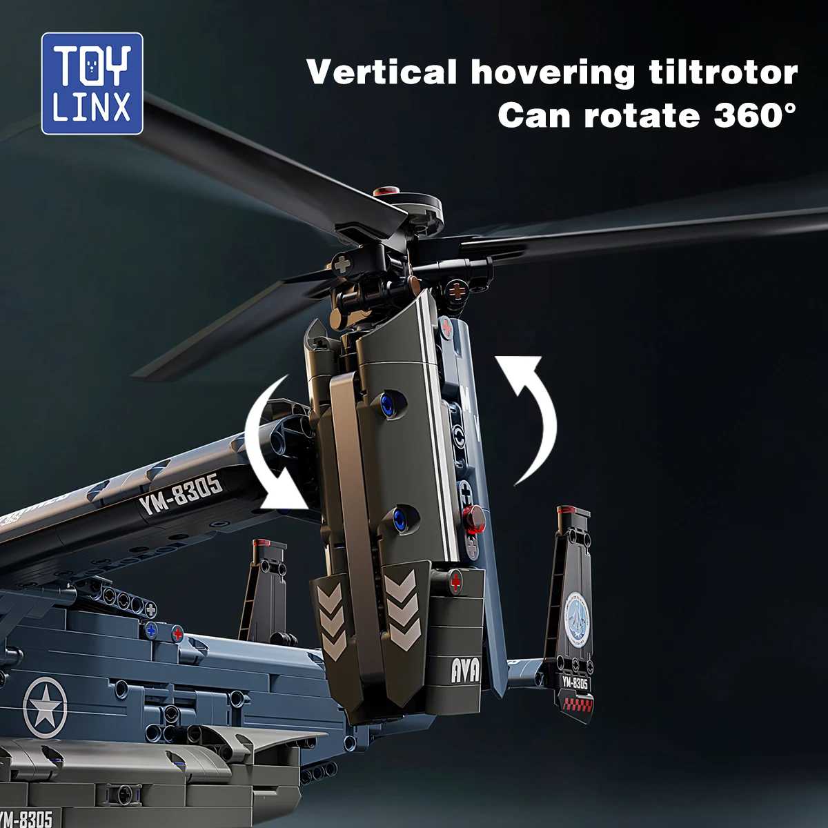 Military V-22 Osprey Tiltrotor - Jjrc Drone X12 ulasan dan harga