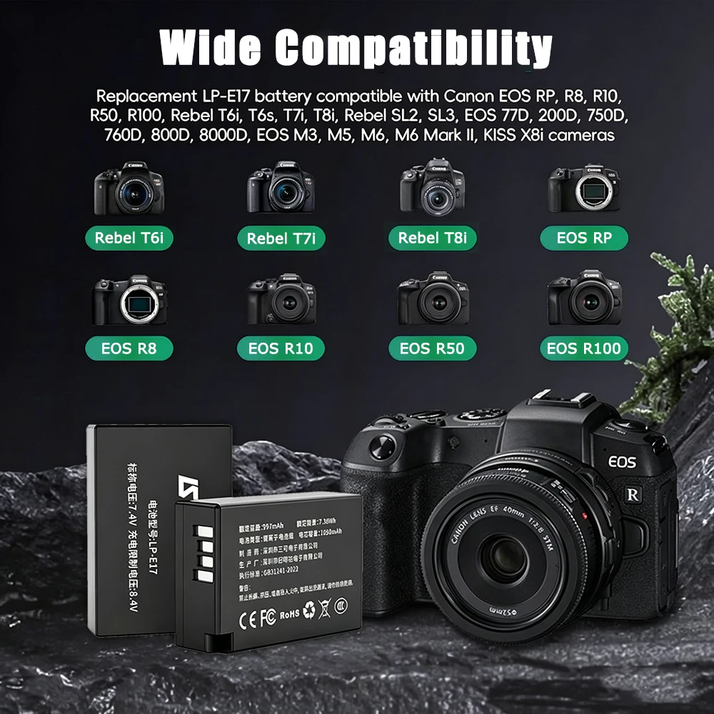 LP-E17 Battery for Canon Camer - Canon Camera Eos R50 ulasan dan harga