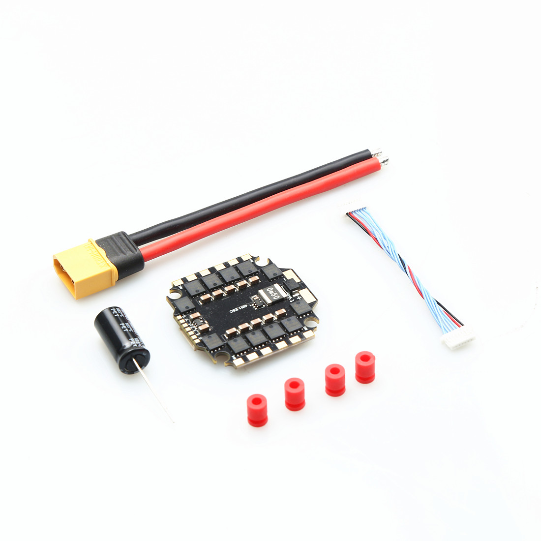 60A BLHELI_S 4IN1 3-6S Brushle - Drone Racing Esc ulasan dan harga